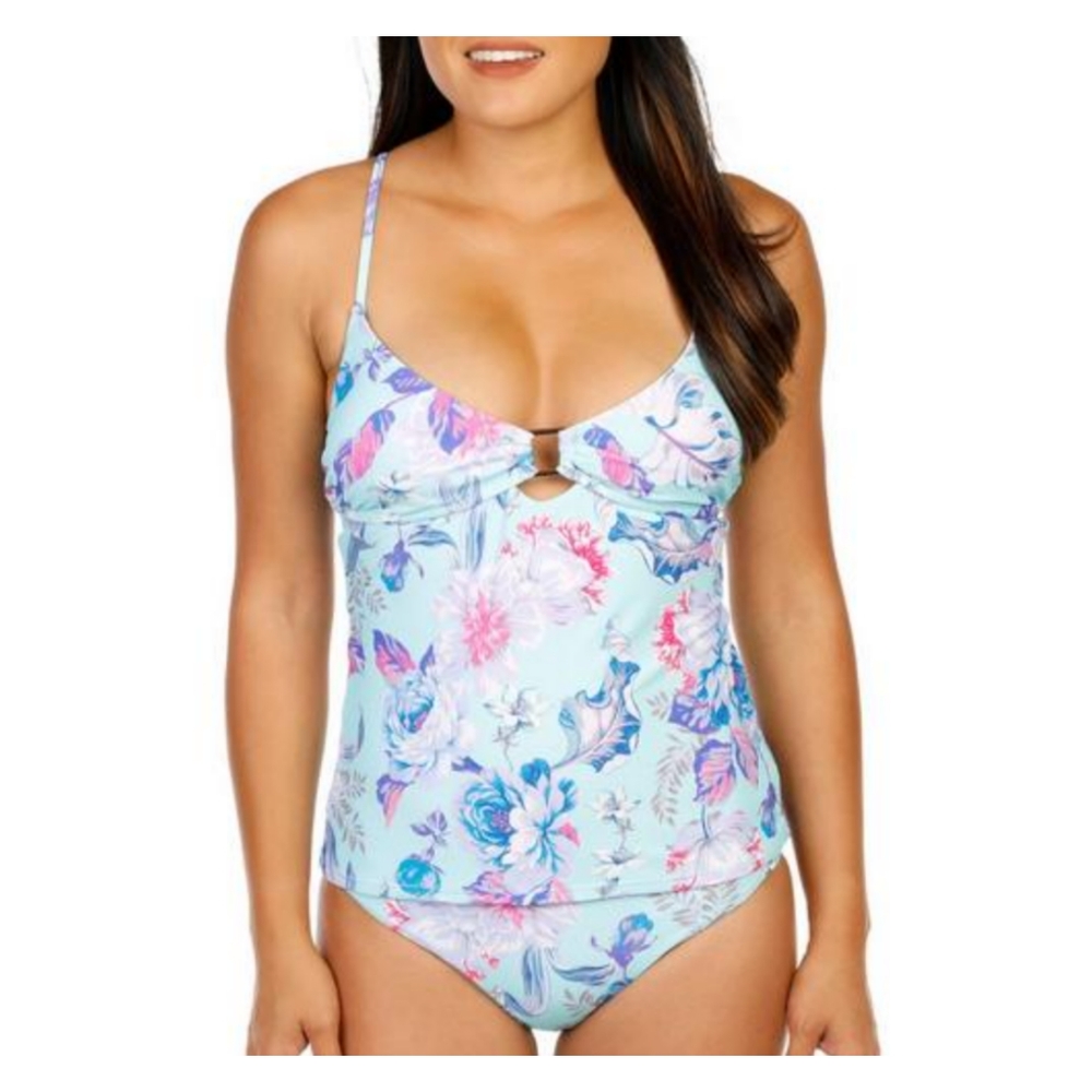 Nanette Lepore Floral Tankini Swimsuit / Swimwear‎ 2 piece